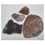 Jasper, Dendritic, Calf Killer  Agate +