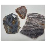 Lace Amethyst, Petersite & Jasper