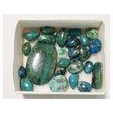 Polished Chrysocolla Turquoise