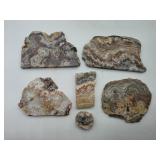 6pc Crazy Lace Agates