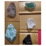 Fluorite, Quartz, Shorl, & Dufite +