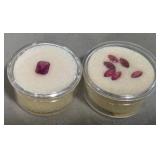 Pink Tourmaline Gemstones - 7 total