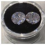 2pc Cubic Zirconia Stones