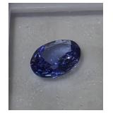 Blue Tanzanite Gemstone 1.37CT- 9x7MM
