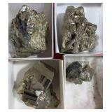 Pyrite Galena & Prehnite Nambia Raw Stones