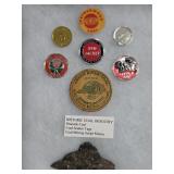 Peacock Coal & Coal Mining Money Artifacts