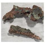 Native Copper Mineral Specimens