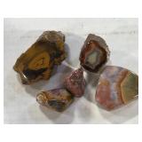 Barite, Flint, Chalcedony, Jasper +
