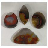Various Cut Polished Mex & KY Agate