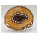 Quartz Var Agate Slice from Brazil