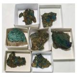 7pc Natural Malachite Collection