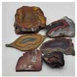 Collection of Polished Agates