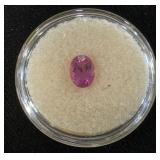 1.09CT Pink Tourmaline 5.5x7.5MM