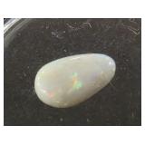 1.27CT White Opal Cabochon Gemstone