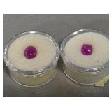 Two Ruby Gemstones