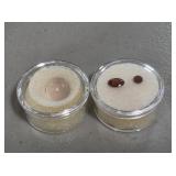 8CT Rose Quartz & 5x7MM Oval Garnets