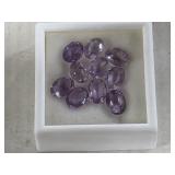 Amethyst Gemstones 8x6 MM