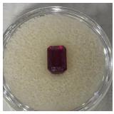 Ruby Gemstone 5x7 MM- 1.68 CT
