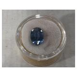 London Blue Topaz Gemstone 12x8 MM