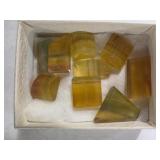 Yellow Fluorite Freeform Crystals