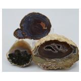 Agate or Chalcedony Nodule Geodes