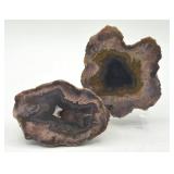 Half-Nodule Condor Agate - set of 2