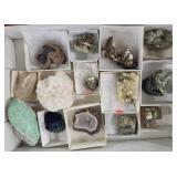 Pyrite, Calcite, Barite +