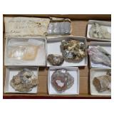 Scarollute, Agate, Calcite, Fluorite +