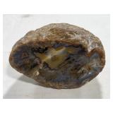 Cut Chalcedony Gemstone Rock