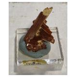 Crocoite Natural Rock w/ Stand