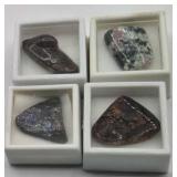 Pink Prehnite & Ammolite +