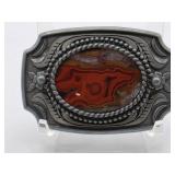 Rare Kentucky Agate Belt Buckle