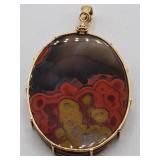 Morrocan Agate Pendant