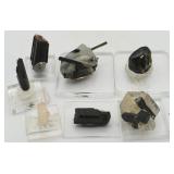 7pc Tourmaline Collection - each on a stand