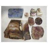 Jasper, Lapis, Paint Rock, Abalone +