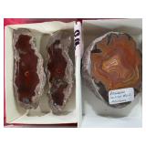 (3) Montana Agates