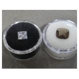 Zirconia & Smokey Quartz Gemstones