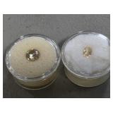 Brilliant Round Strontium & Citrine Gemstones