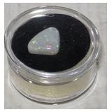 Semi Precious Rayl Triangular Stone