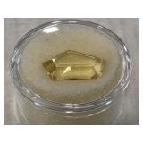 Pentagon Golden Beayl Gemstone 7.5 CT