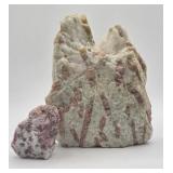 2pc Tourmaline in Matrix