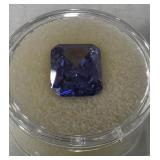 CZ Blue Stone 9.27CT 12x10MM
