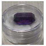 Synthetic Amethyst Stone 15x20x12MM