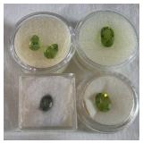 5 Peridot Gemstones