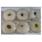 6 Tourmaline & Tsavorite Gem Collection