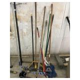 LARGE SELECTION OF YARD TOOLS