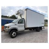 2002 FORD E-550 REFER TRUCK