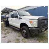 2012 FORD F-350 FLAT BED
