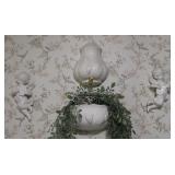 Ceramic Lavabo Fountain w/ 2 Cherub Figures