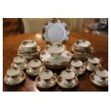 51pc. Royal Albert Old Country Roses China Set